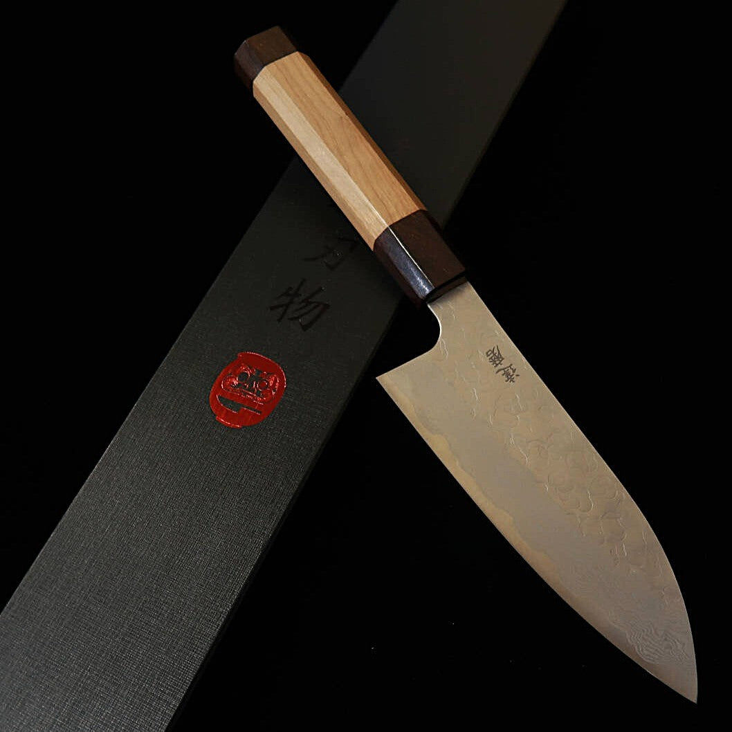 達磨刃物 DARUMA HAMONO 小三徳 VG XEOS 両紫檀口桜八角柄 (150mm)
