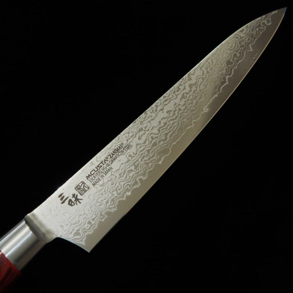 【新定番】三昧MCUSTA ZANMAI クラシックプロ3 紅蓮 ペティ （90-150mm）