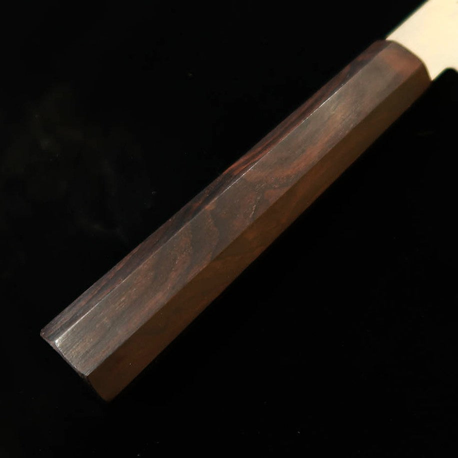 三浦 MIURA ペティ VG10  全面ダマスカス 黒檀一体型柄（150mm）