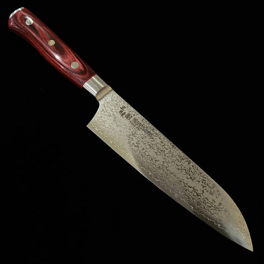[Novo Clássico] Zanmai MCUSTA ZANMAI Classic Pro 3 Guren Santoku (180mm)