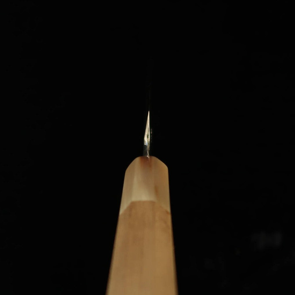 Kiritsuke Yanagiba MIURA Obidama Kansho VG-10 Acabado espejo plano Mango octogonal de magnolia (270 mm)