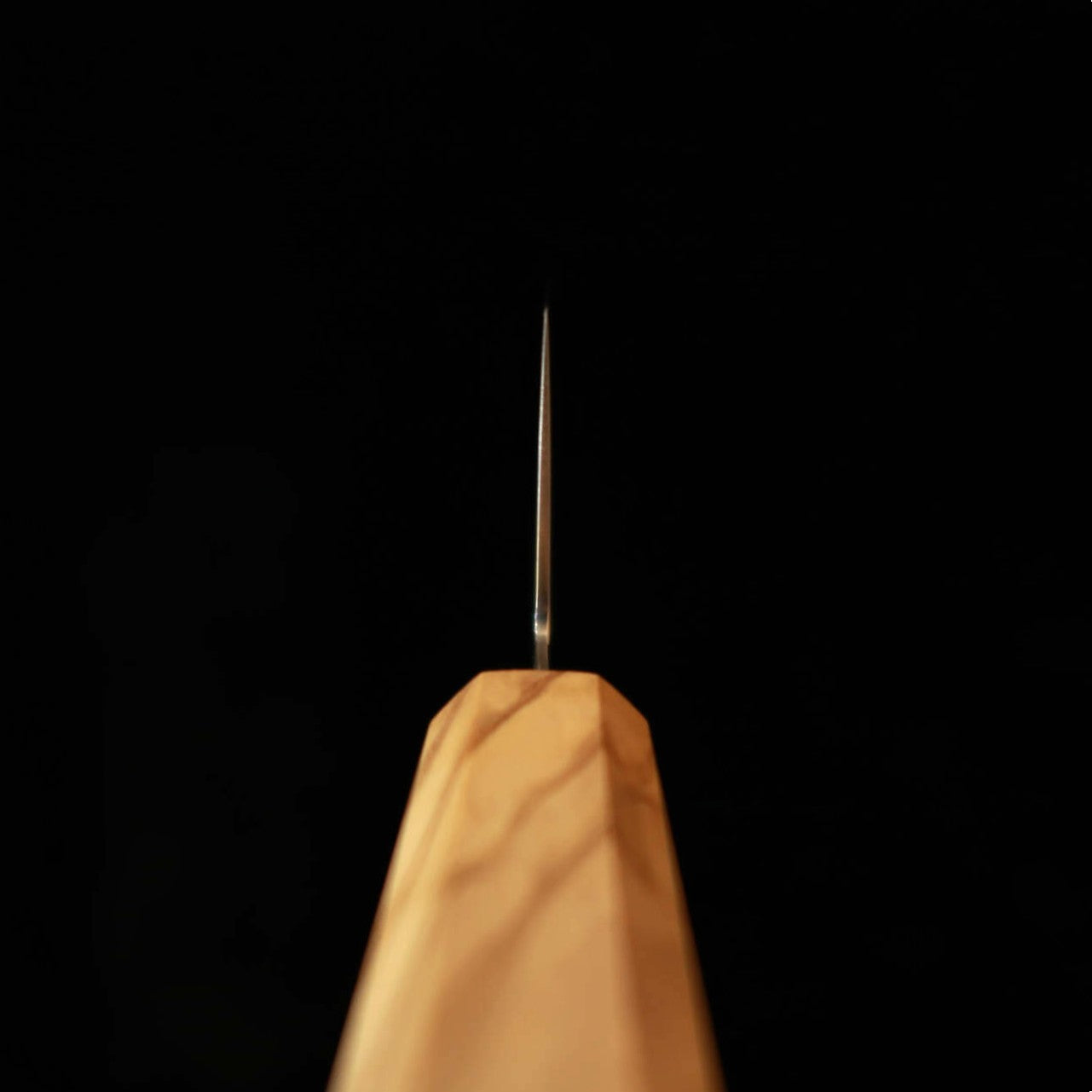 三浦 MIURA 三徳 VG10  全面ダマスカス オリーブ一体型柄（180mm）