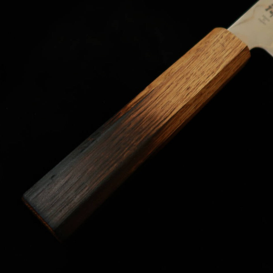 三浦 MIURA 三徳 VG10 ダマスカス 焼漆八角柄 （165mm）