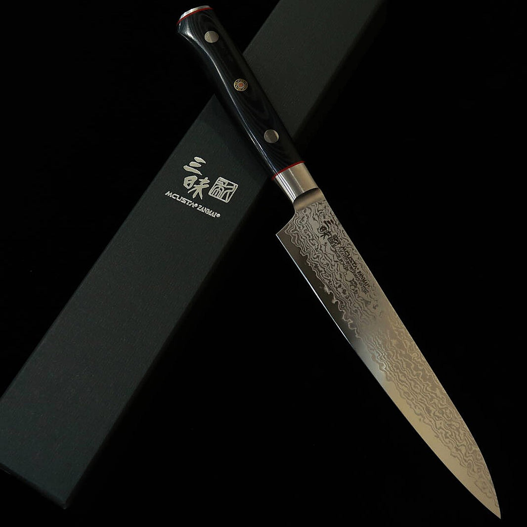 [New Standard] ZANMAI MCUSTA Classic Pro 3 Damascus Zebra Petty (90-150mm)