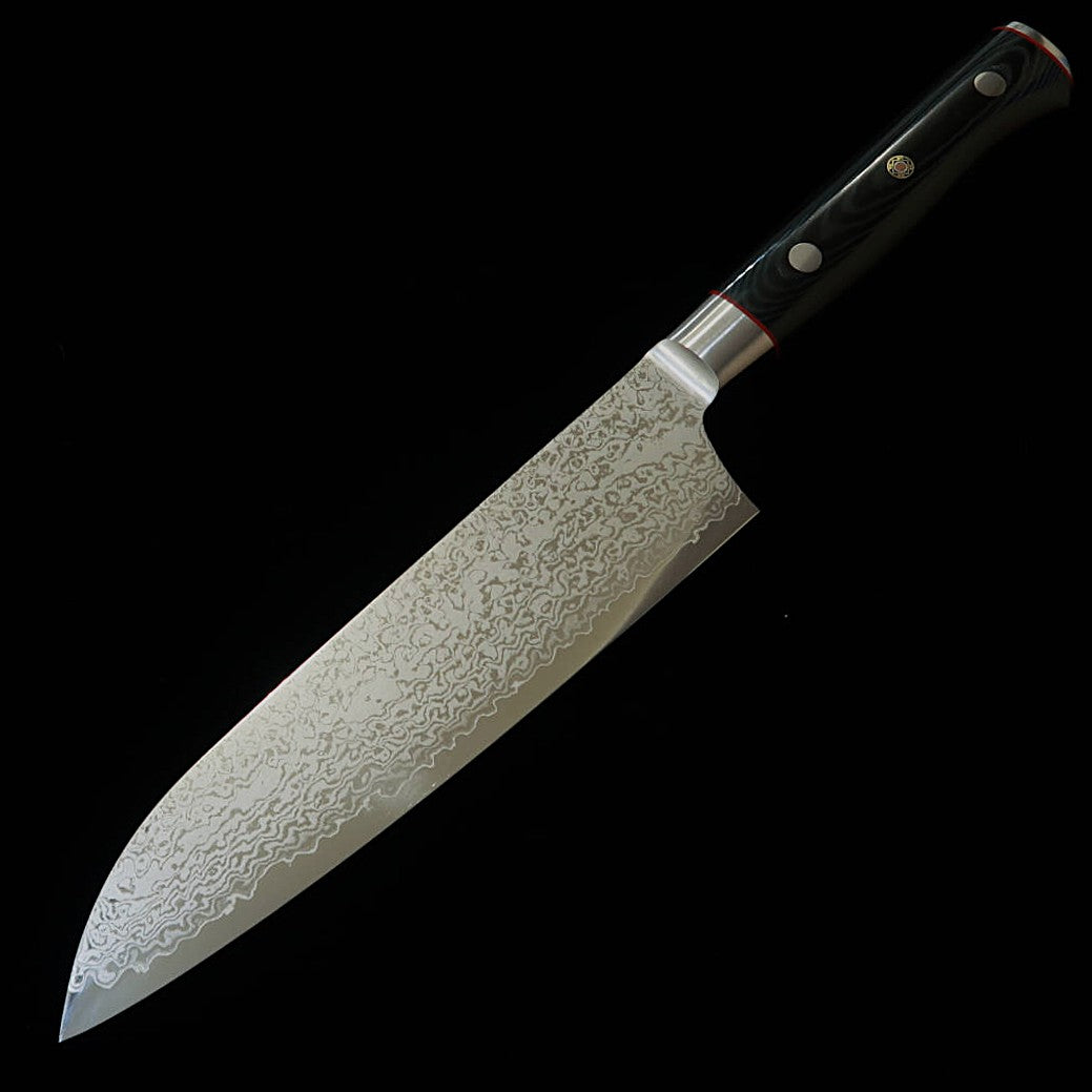 【Nouvelle référence】MCUSTA ZANMAI Classic Pro 3 Damascus Zebra Santoku (180 mm)