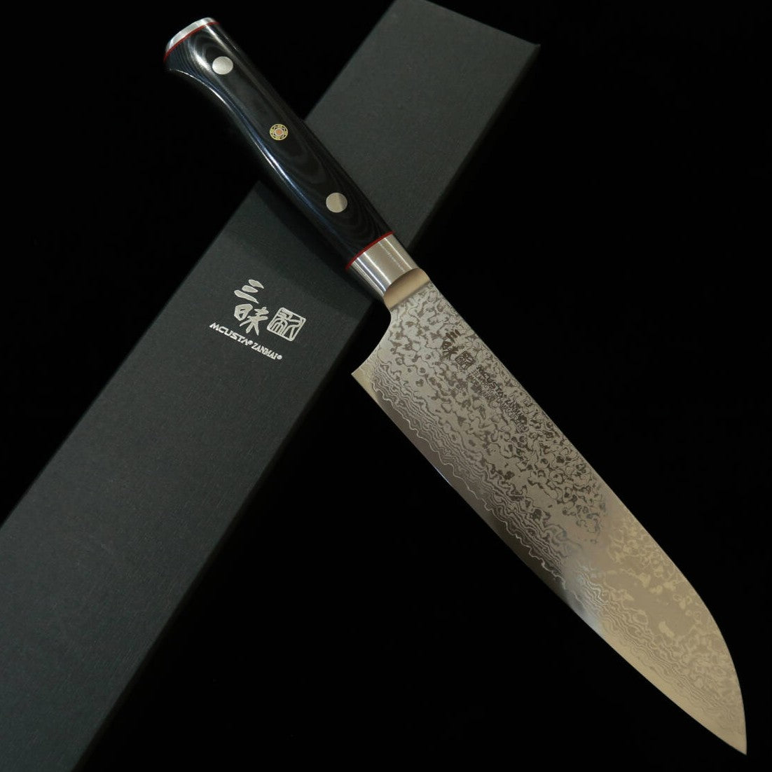 【新定番】三昧MCUSTA ZANMAI クラシックプロ3 ダマスカスゼブラ 三徳（180mm）