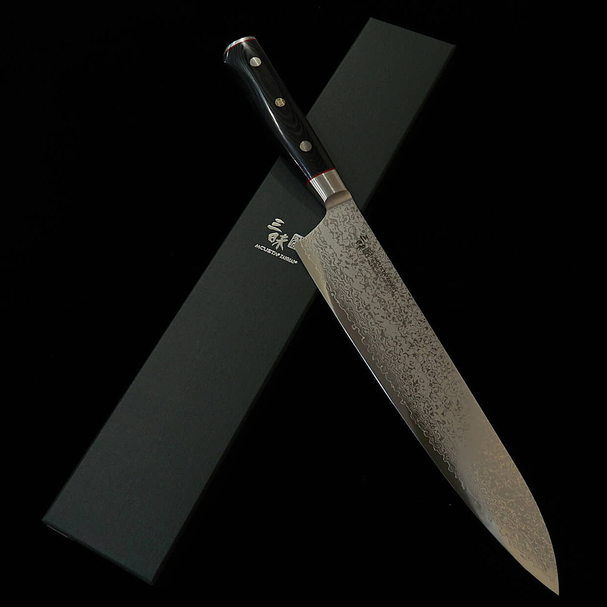 新定番】三昧MCUSTA ZANMAI クラシックプロ3 ダマスカスゼブラ 牛刀