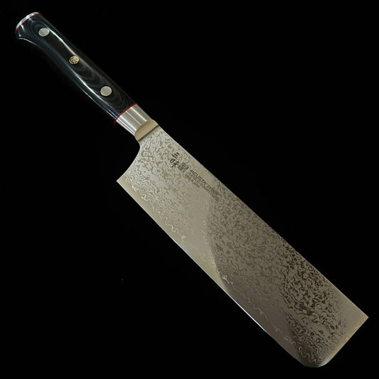 【Novo Clássico】MCUSTA ZANMAI Classic Pro 3 Damasco Zebra Nakiri (165mm)