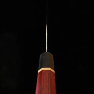 Kunpei KUNPEI Nakiri Kokuryū Damasco martillado, mango octogonal Akatsuki (165 mm)