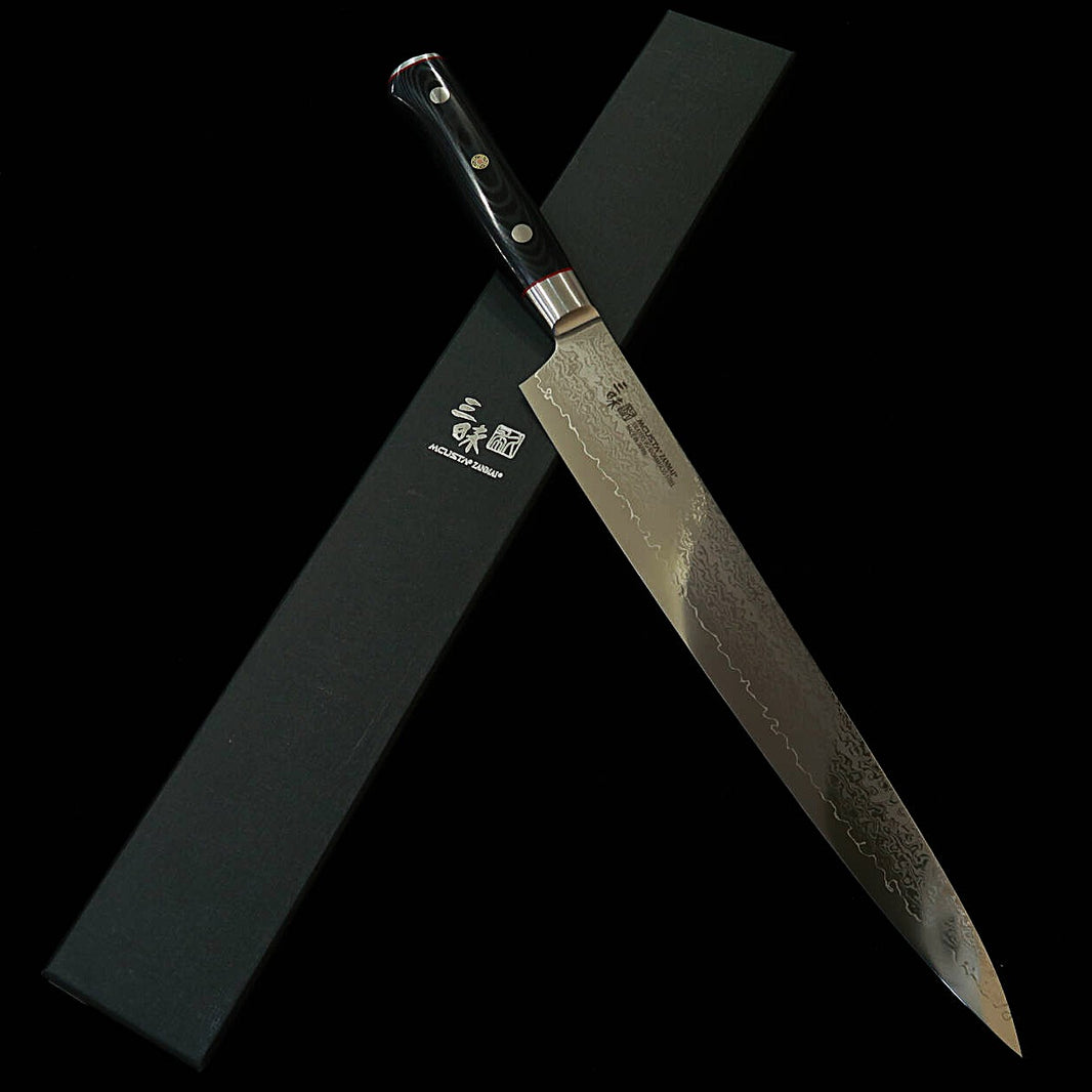 [New Standard] ZANMAI MCUSTA Classic Pro 3 Damascus Zebra Sujihiki (240/270mm)