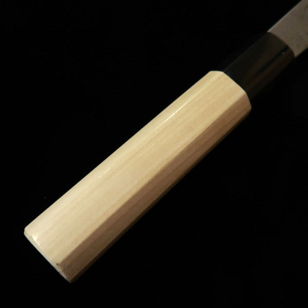 堺菊守 SAKAI KIKUMORI 菊月 梨 菜切 白紙二号 朴八角柄 (180mm)