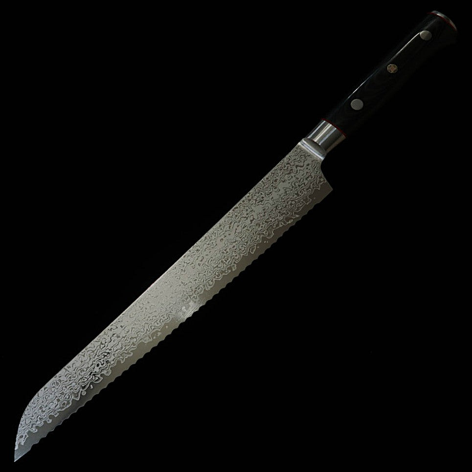 [Nuevo estándar] MCUSTA ZANMAI Classic Pro 3 Damasco Zebra cuchillo para pan (160/230 mm)