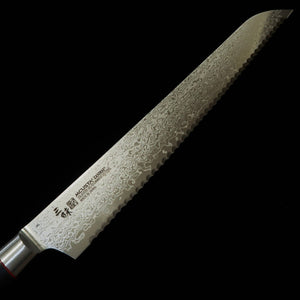 [Nuevo estándar] MCUSTA ZANMAI Classic Pro 3 Damasco Zebra cuchillo para pan (160/230 mm)