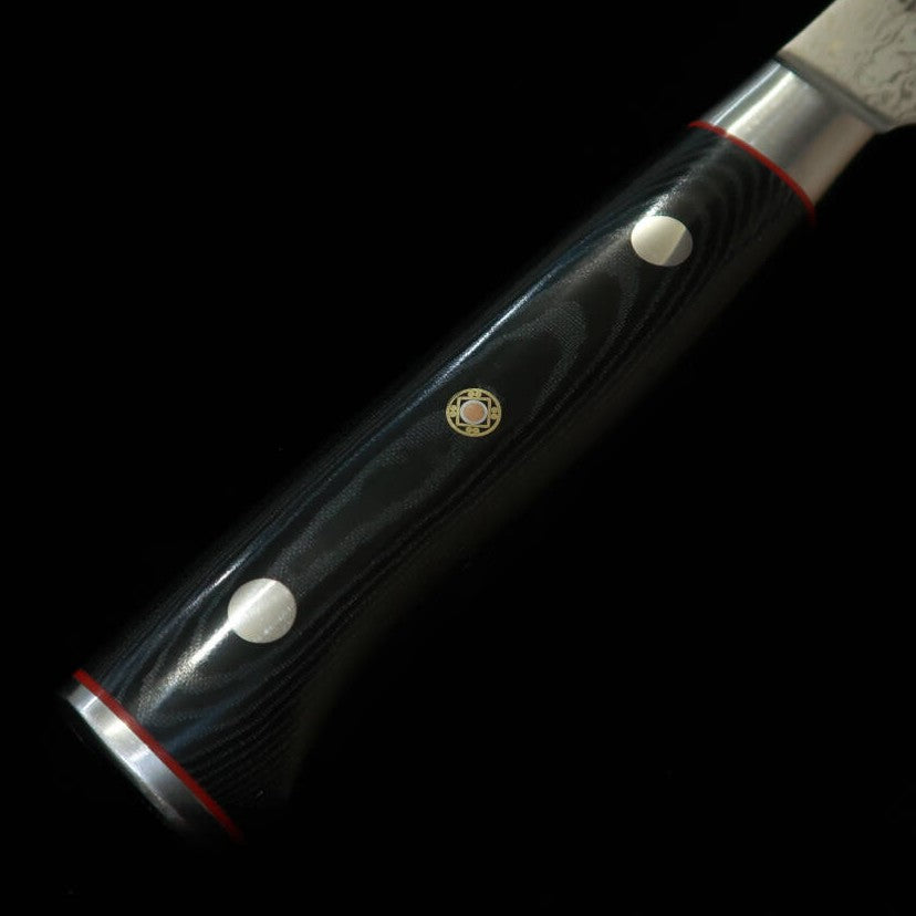 [Nuevo estándar] MCUSTA ZANMAI Classic Pro 3 Damasco Zebra cuchillo para pan (160/230 mm)