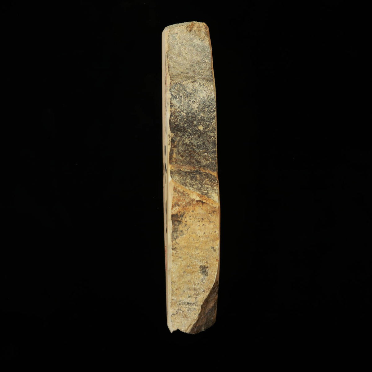 Mio Tsukushihime Piedra de afilar natural Iyo Meito M47, veta de madera, en caja de madera, 111×238×35 mm
