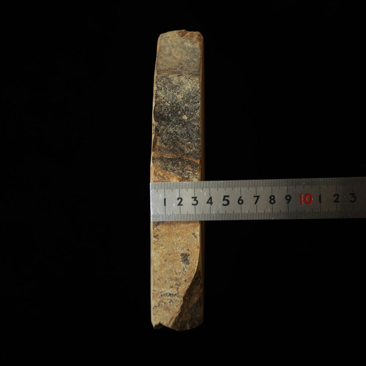 Mio Tsukushihime Piedra de afilar natural Iyo Meito M47, veta de madera, en caja de madera, 111×238×35 mm