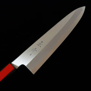 景清 KAGEKIYO 白紙一号 漆赤呂 和牛刀 (210/240mm)