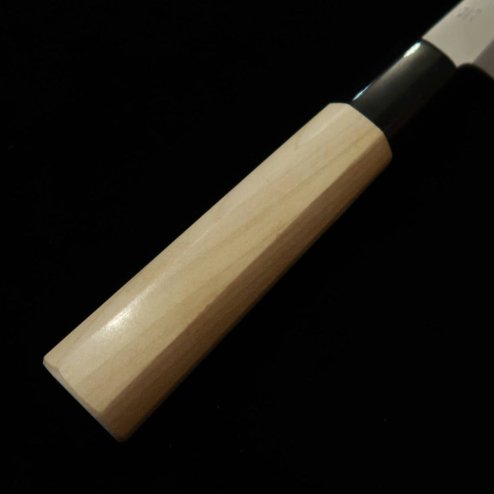 三浦頂 MIURA Itadaki 骨スキ 角 白紙二号 朴八角柄（150mm）