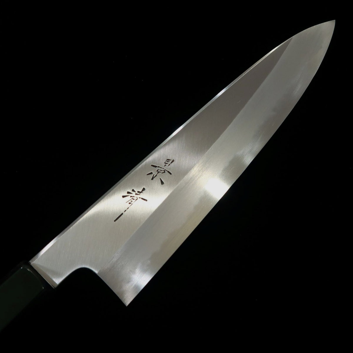 Kagekiyo KAGEKIYO Shirogami nº1 urushi verde-ro gyuto (210/240 mm)