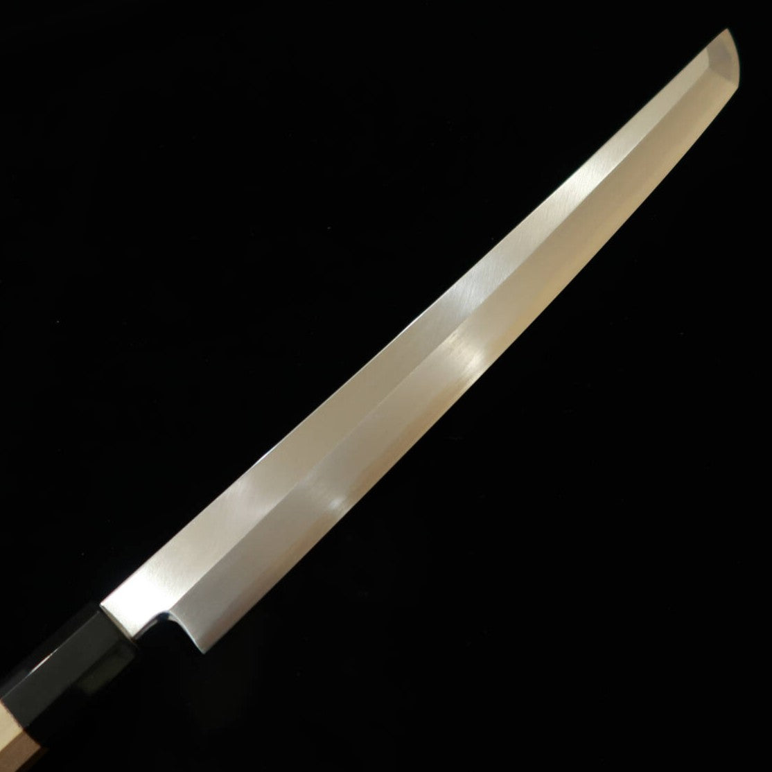 Miura MIURA tako-hiki de punta redondeada, Aogami nº2, mango octogonal de magnolia (300 mm)