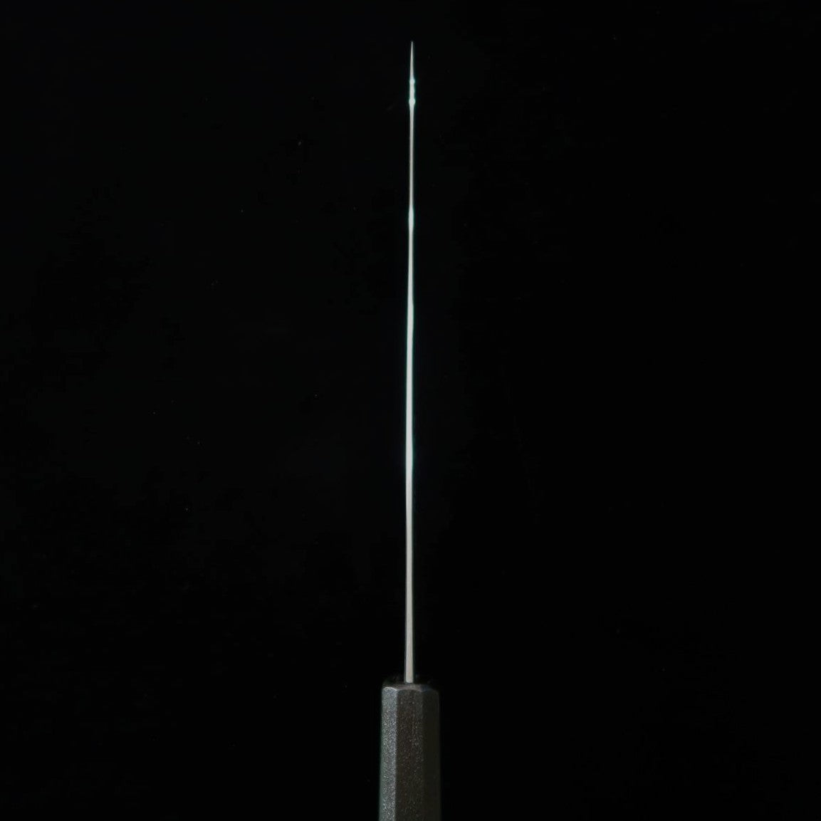 Kagekiyo KAGEKIYO Shirogami nº1 urushi verde-ro gyuto (210/240 mm)