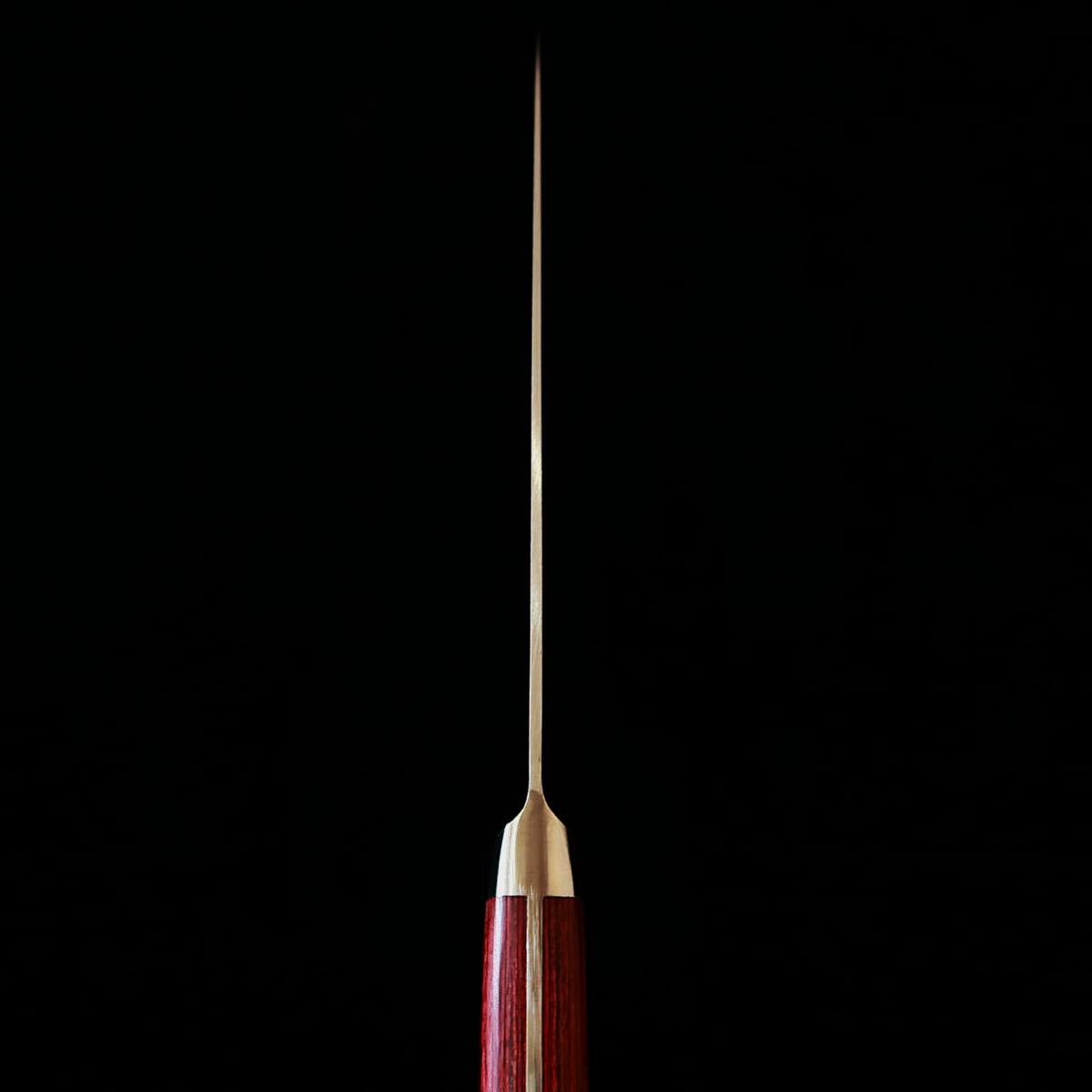 Seki Souma SEKI SOUMA petty aço molibdênio, alveolada, cabo em laminado vermelho (150 mm)