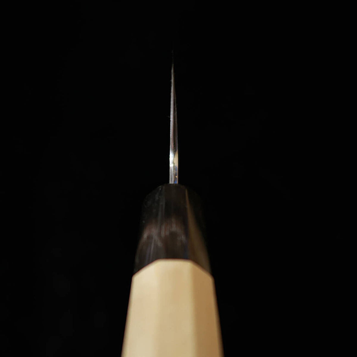 三浦 佩 MIURA Obidama 牛刀 白紙一号 ヘアライン仕上げ 朴八角柄 (210/240mm)