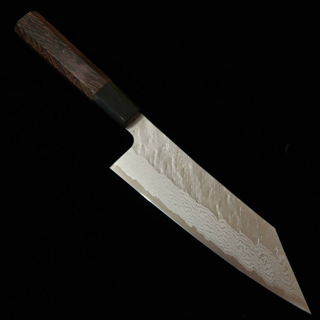 Nigara Hamono NIGARA Bunka VG10, Damasco martelado, cabo em wengué (180 mm)