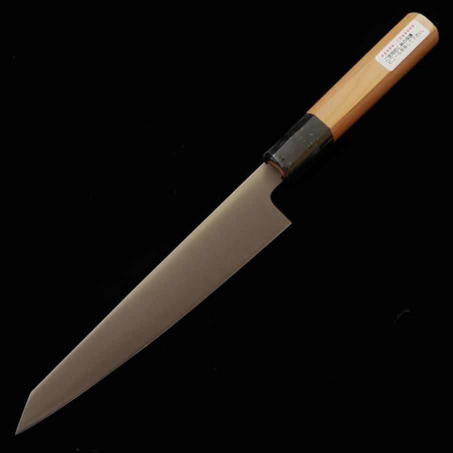 酔心SUISIN 切付 INOX 本焼 一位六角半丸柄（180mm）