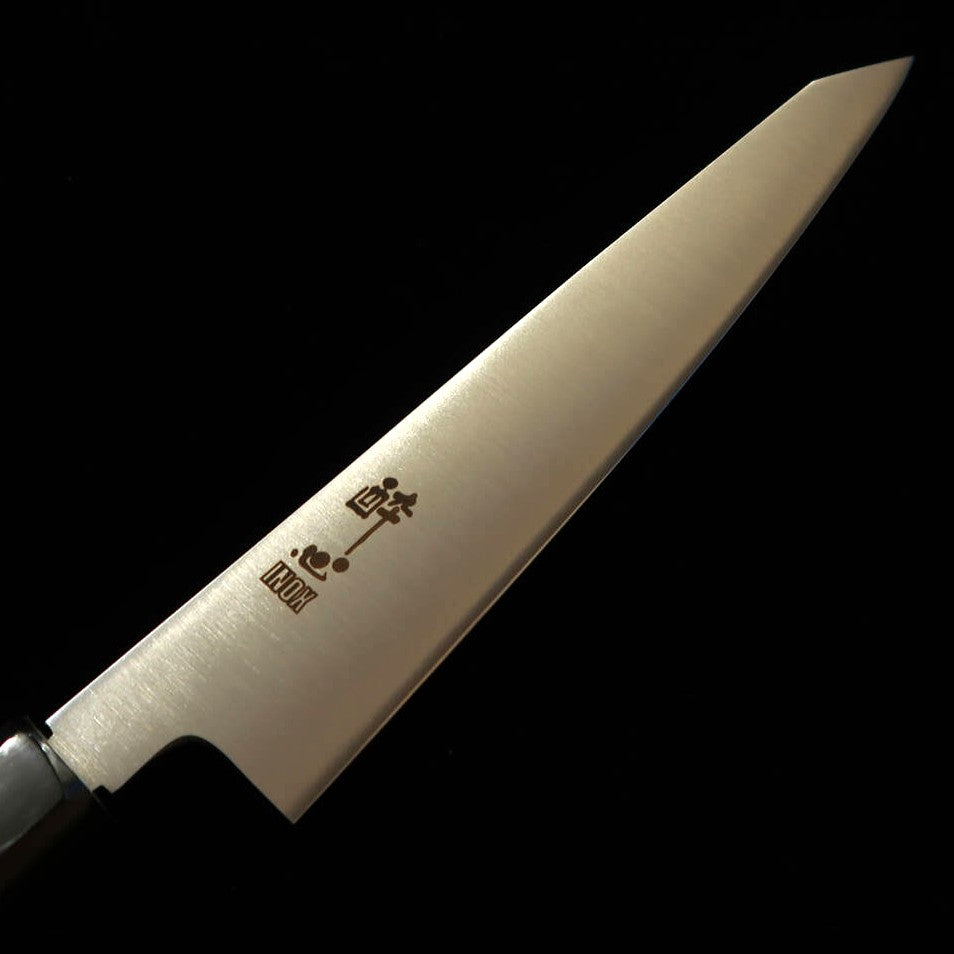 酔心SUISIN 切付 INOX 本焼 一位六角半丸柄（180mm）
