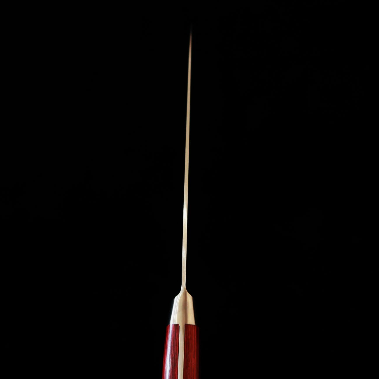 Seki Souma Molybdenum Steel Gyuto with Dimpled Red Plywood Handle (210/240mm)