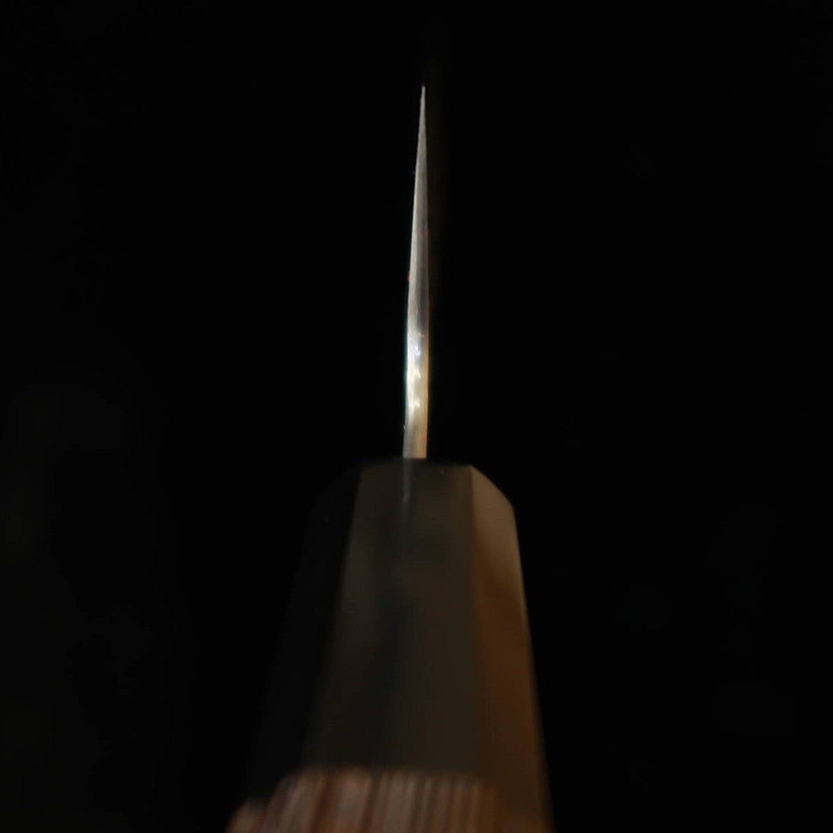 二唐刃物鍛造所 NIGARA VG10 槌目ダマスカス 文化 ウェンジ柄 (180mm)
