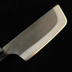 Miura faca de colheita, aço Aogami #2, acabamento negro, cabo em magnólia (135 mm)