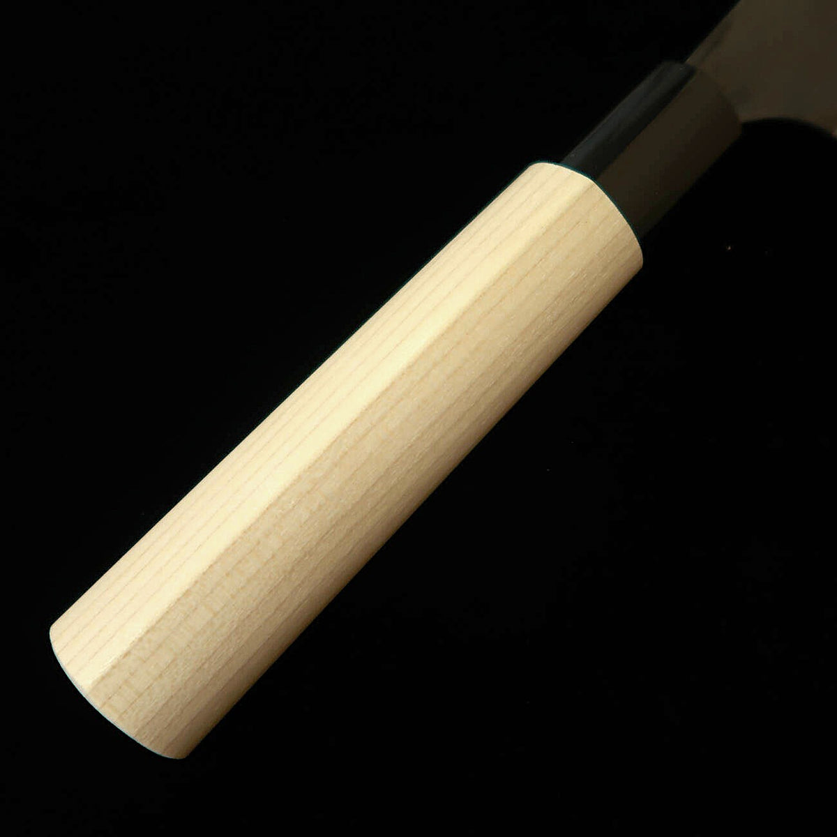 Miura faca de colheita, aço Aogami #2, acabamento negro, cabo em magnólia (135 mm)