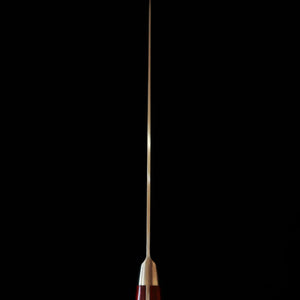 Seki Souma couteau à désosser (sujihiki) acier au molybdène, alvéolé, manche en contreplaqué rouge (240/270 mm)