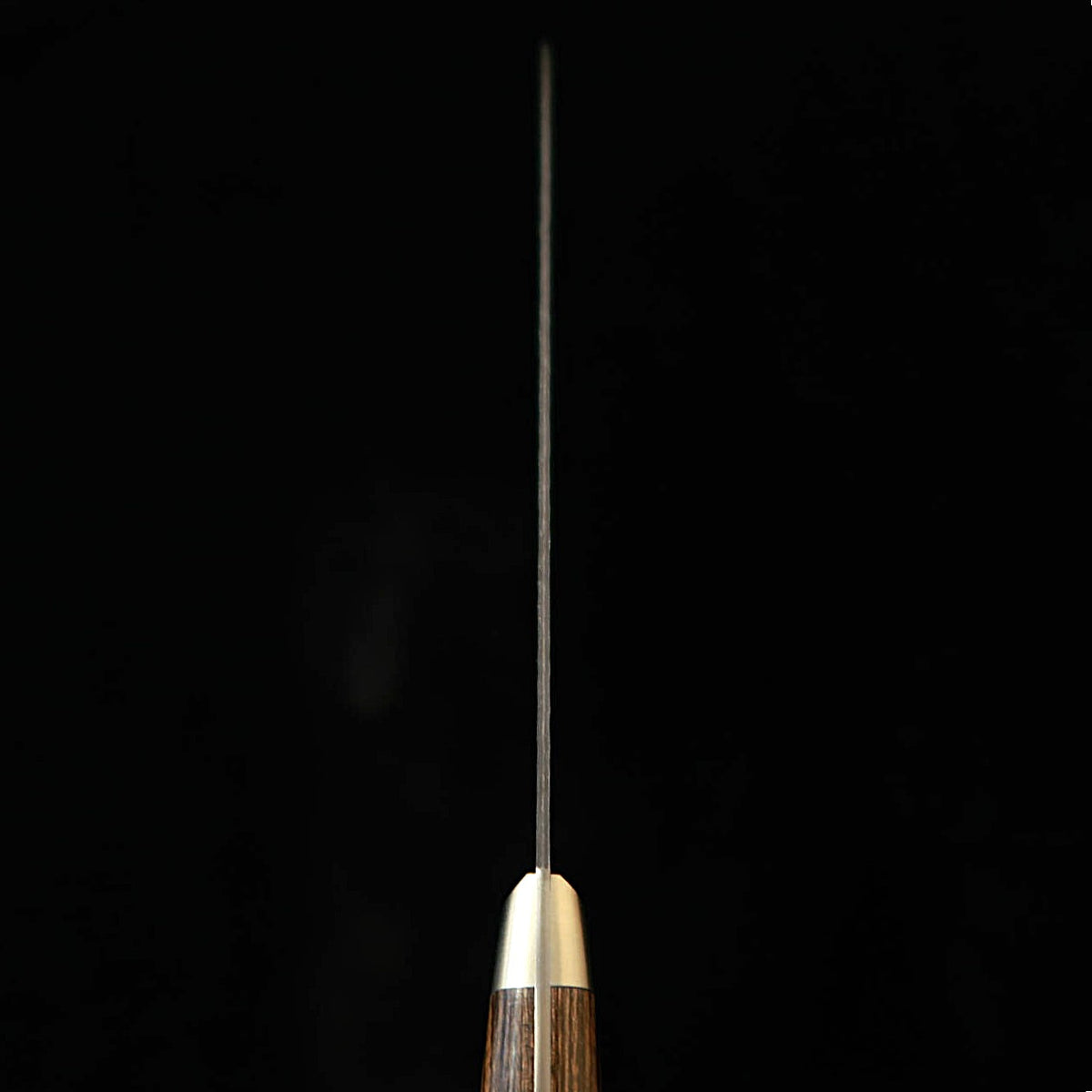 Miura MIURA Gyuto Aogami Super Kurouchi Tsuchime Guarda com Cabo Marrom Escuro (210 mm)