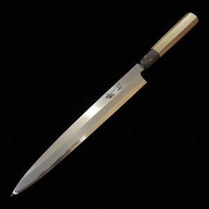 酔心 SUISIN 柳刃 安来鋼 朴八角柄 左利き用(240-300mm)