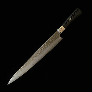 [Novo padrão] Zanmai MCUSTA ZANMAI Supreme 3 Tsuchime Sujihiki Preto (240/270 mm)