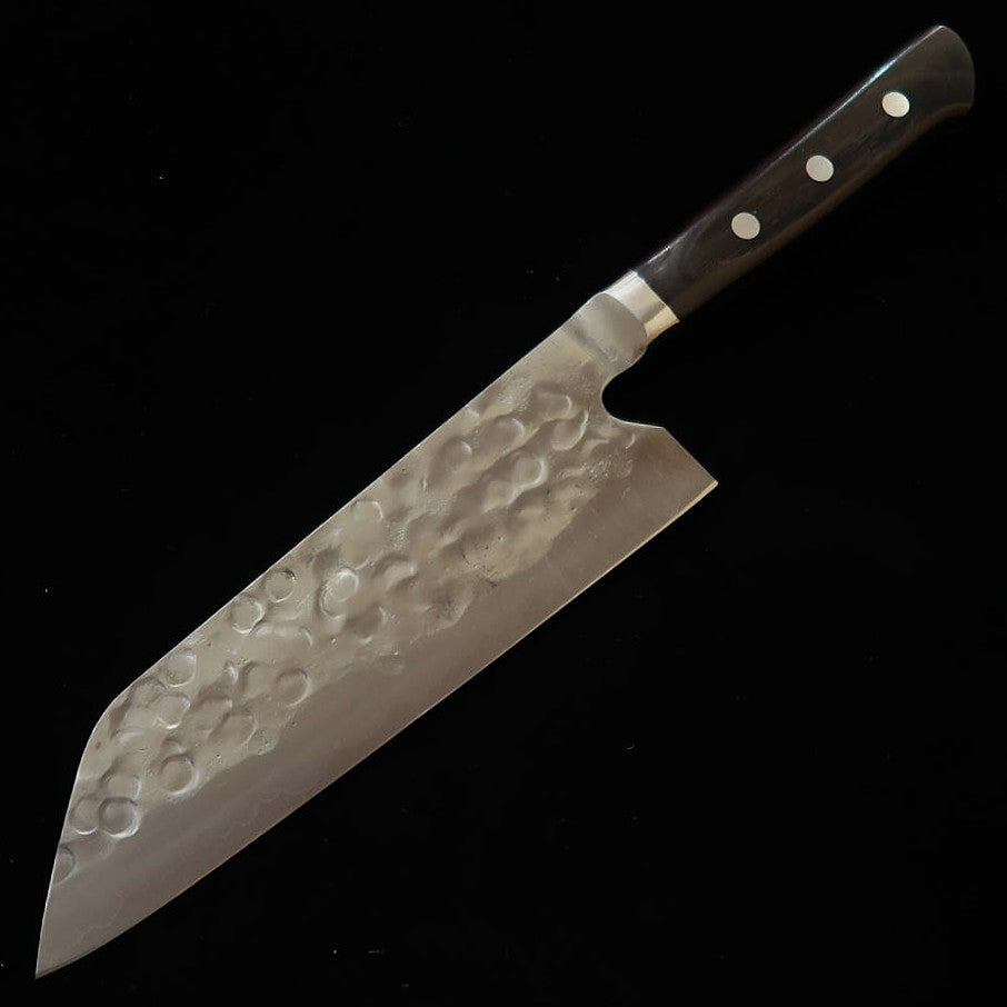 Teruyasu Fujiwara TERUYASU FUJIWARA santoku Maboroshi no Meitō, Shirogami nº1, martillado (165/180 mm)