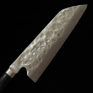 Teruyasu Fujiwara TERUYASU FUJIWARA santoku Maboroshi no Meitō, Shirogami nº1, martillado (165/180 mm)