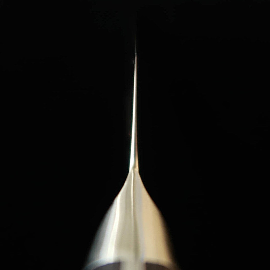 [New Standard] ZANMAI MCUSTA Classic 3 Damascus Sujihiki, Black (240mm)