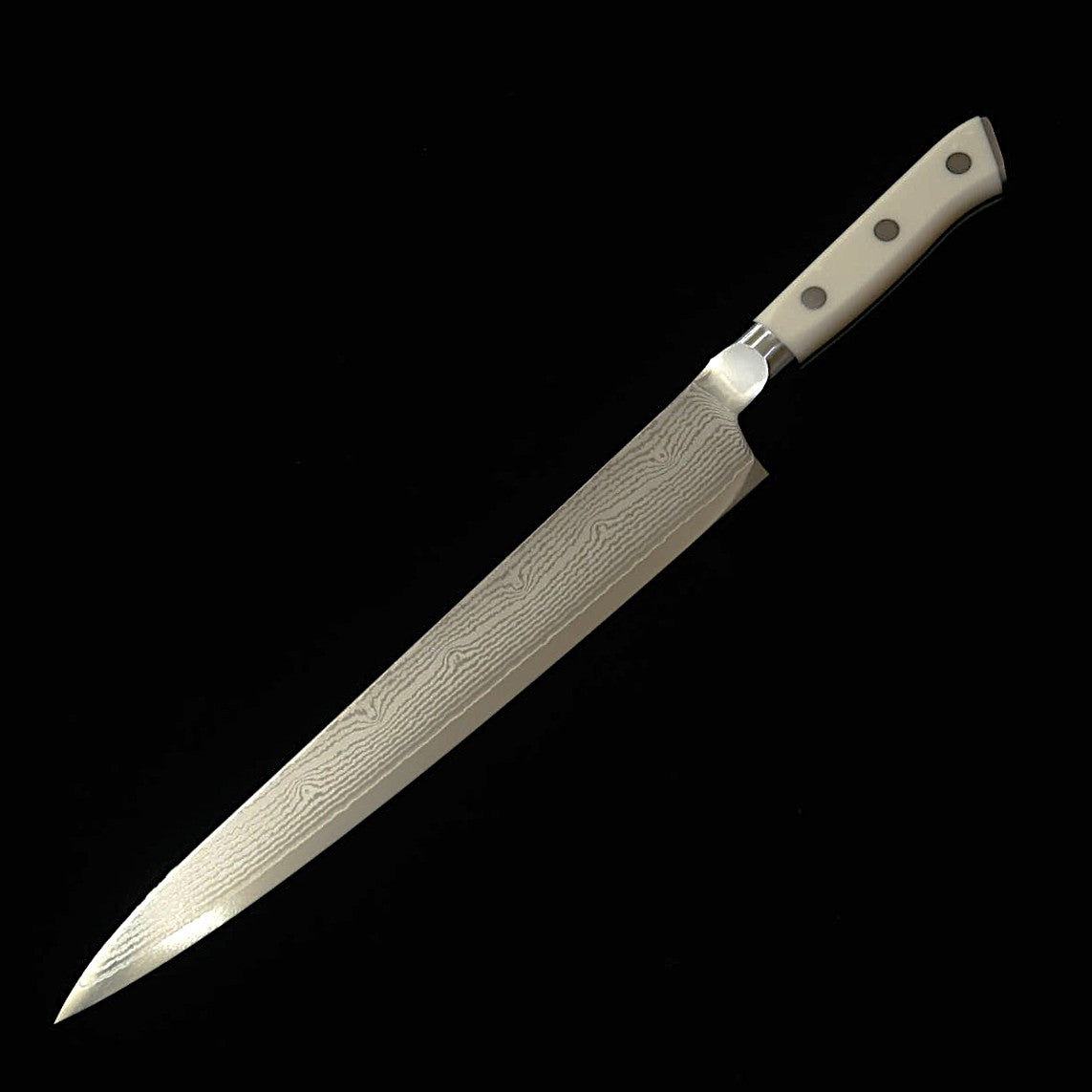 【新定番】三昧MCUSTA ZANMAI クラシック3ダマスカス 筋引 コーリアン　(240/270mm)