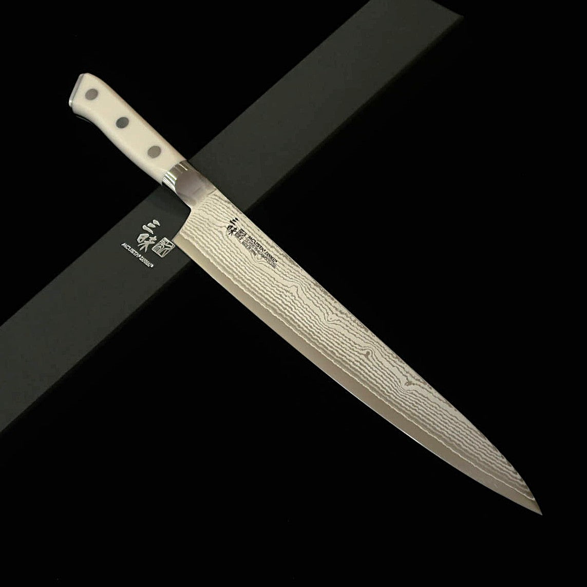 【新定番】三昧MCUSTA ZANMAI クラシック3ダマスカス 筋引 コーリアン　(240/270mm)