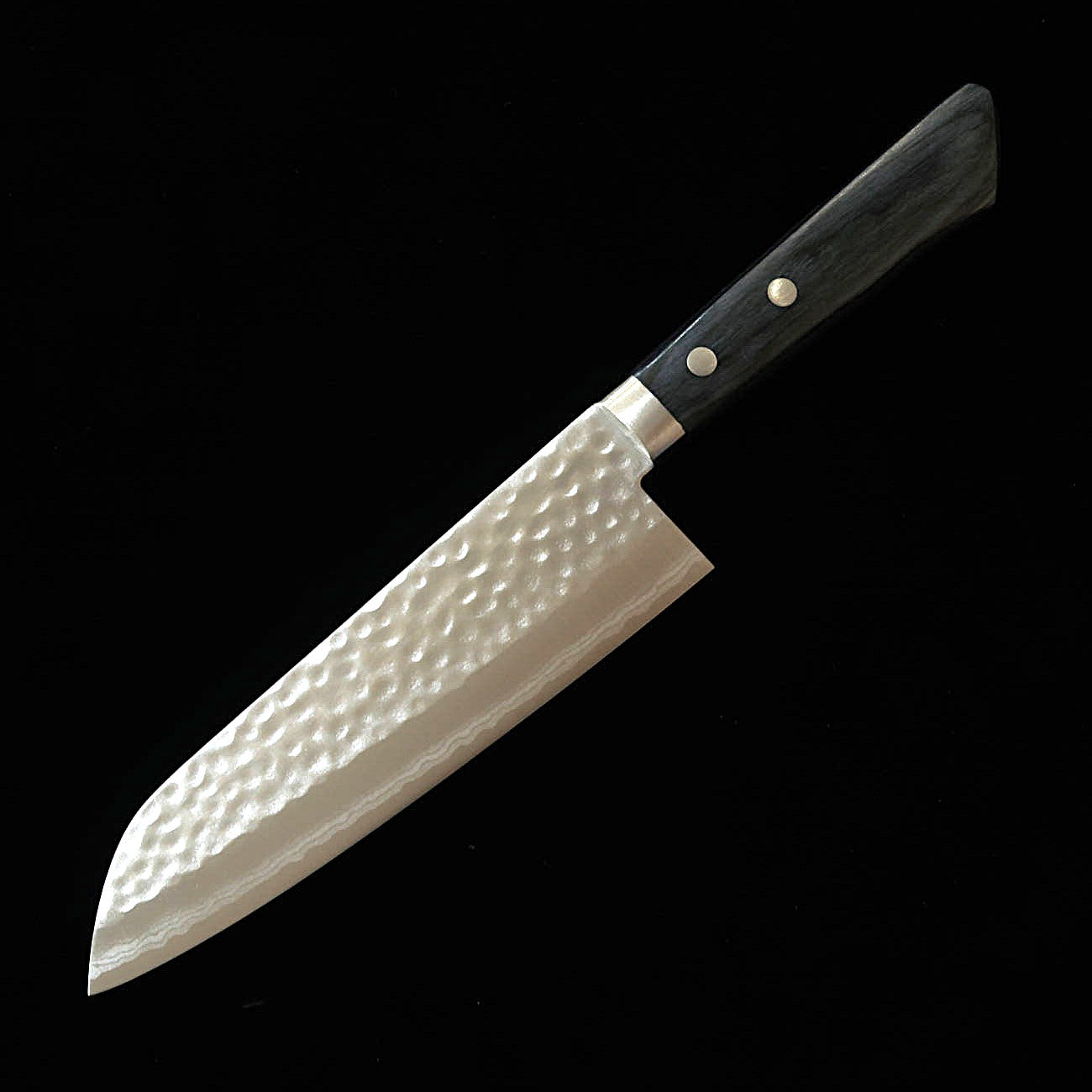 三浦MIURA 刻流 三徳 VG10 紺洋柄（165mm）
