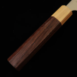 MIURA Santoku VG10W, finition nacrée, manche en bois de violette et zelkova (165 mm)
