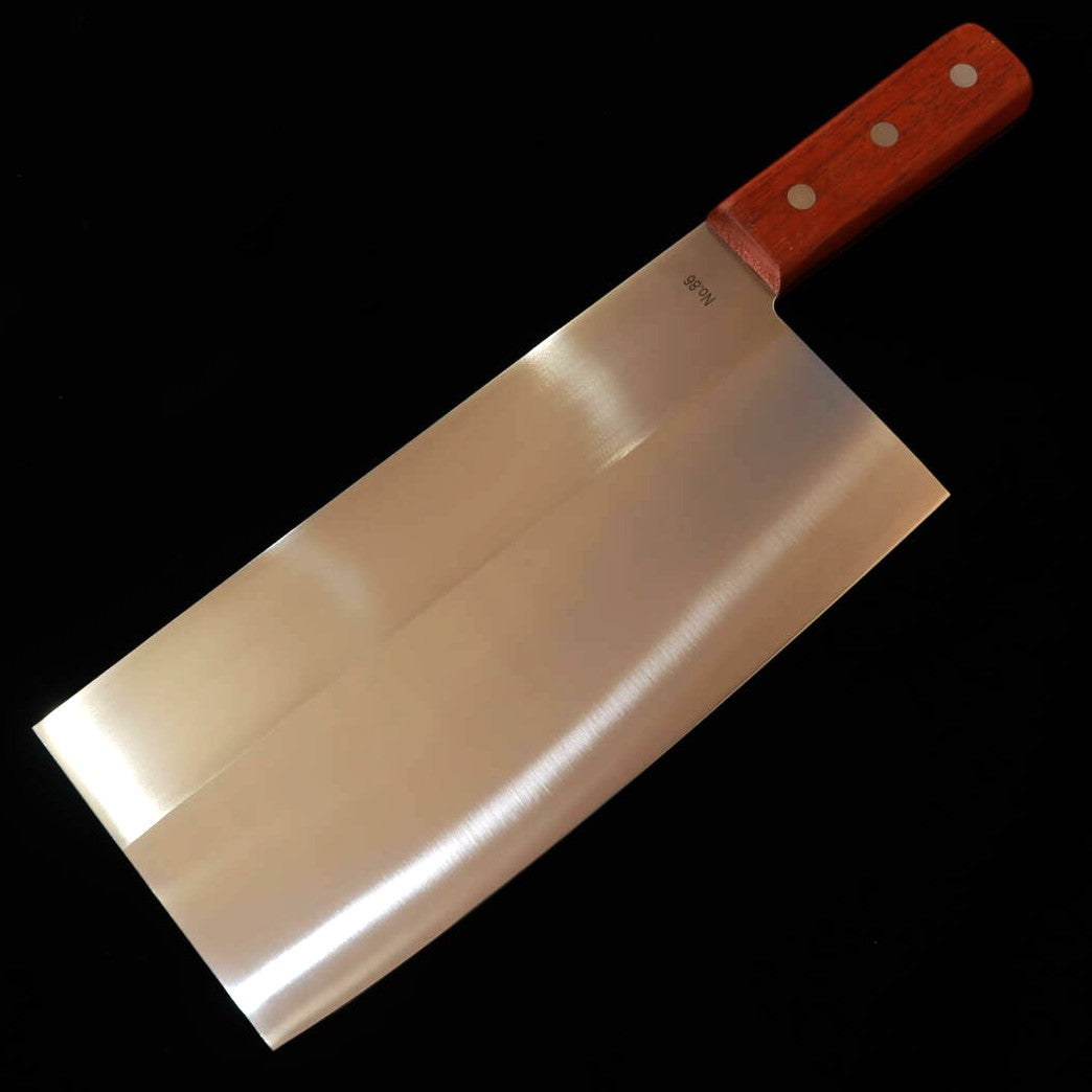 Misono ミソノ 440 中華包丁　220mm No.86 モリブデン鋼 ミソノMISONO 中華包丁 440 ツバ無し No.886（220mm） – 三浦刃物店