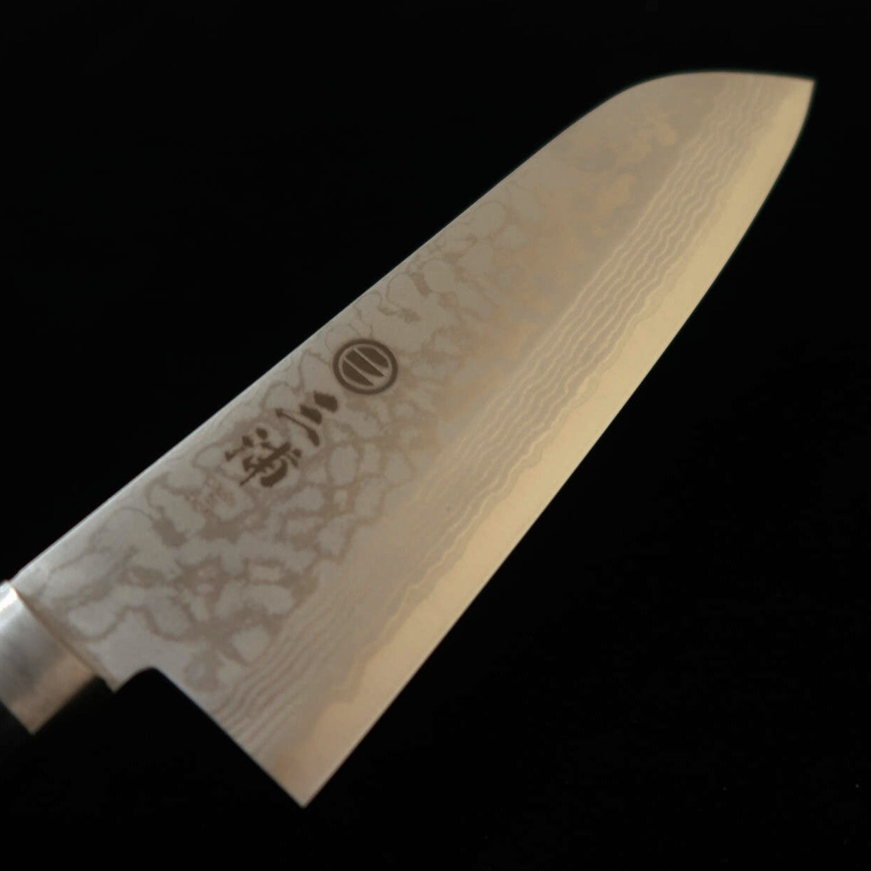 三浦MIURA 彩流 三徳 VG10 黒洋柄（165mm）