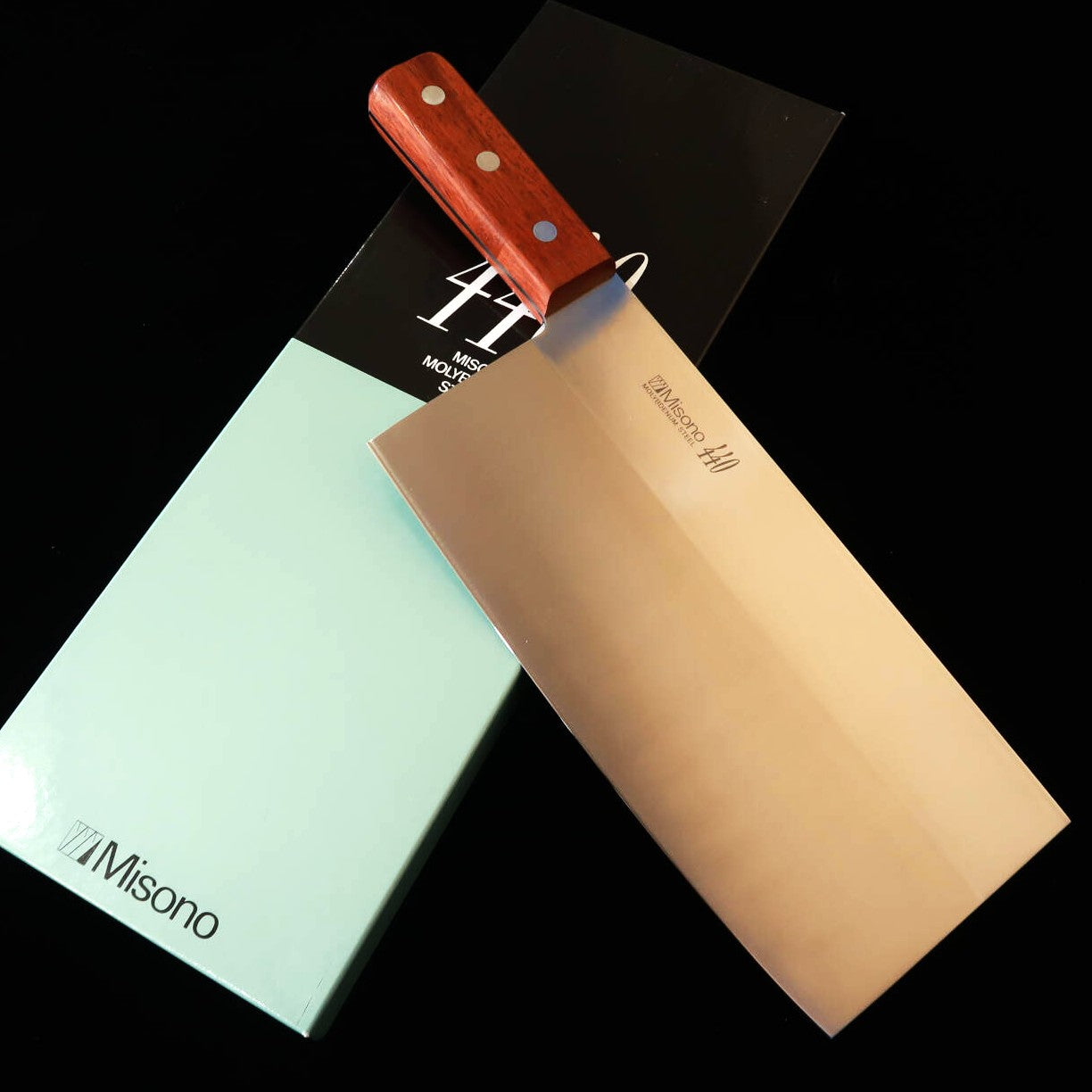 ミソノMISONO 中華包丁 440 ツバ無し No.886（220mm）