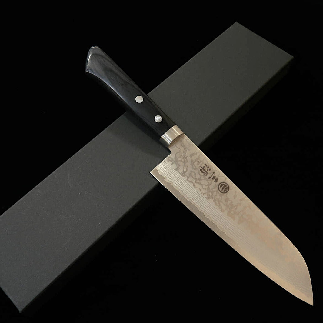 Miura MIURA Sairyu santoku VG10, cabo ocidental preto (165 mm)