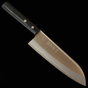 MASAHIRO Santoku MBS-26, manche en contreplaqué noir MC-80 (170 mm)
